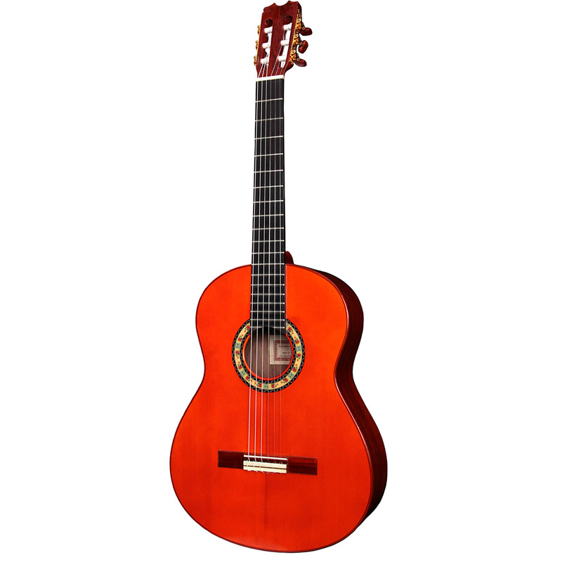 Guitarra flamenca Conde Atocha modelo nogal | Luthier Guitars World