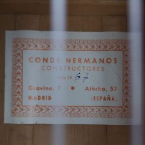 Guitarra flamenca Hermanos Conde 1967 | Luthier Guitars World