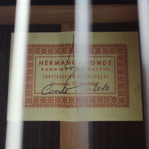 Guitarra flamenca Hermanos Conde 2010 | Luthier Guitars World