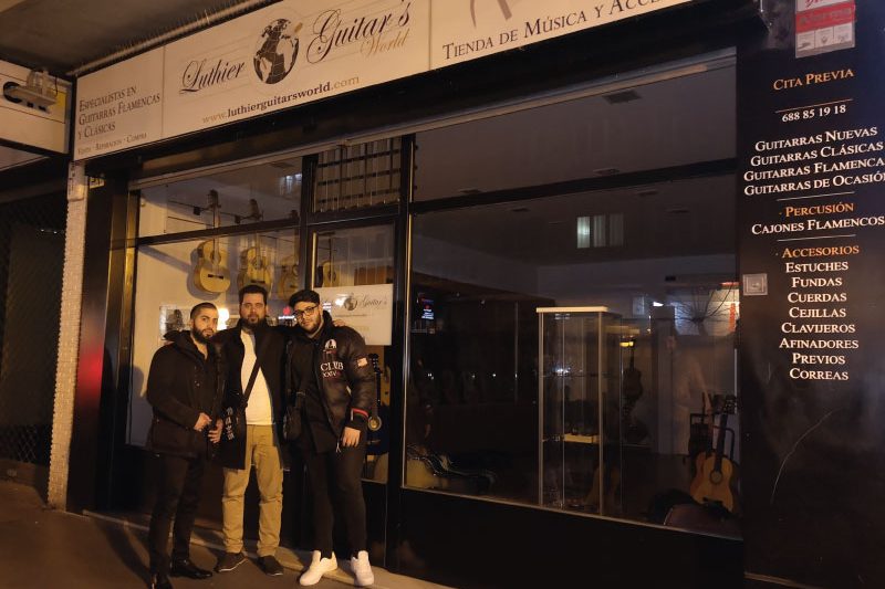 Jorge Pisa y Nano del Amalio en Luthier Guitars World